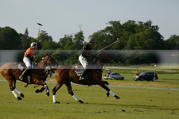 Shoreline v Cowdray Vikings in a Easebourne Cup Semi-final Polo match 2013.06.07
