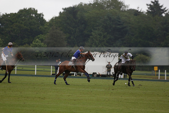 Burningfold v Combe Place in a June 4 Goal Cup polo match 2013.06.11
