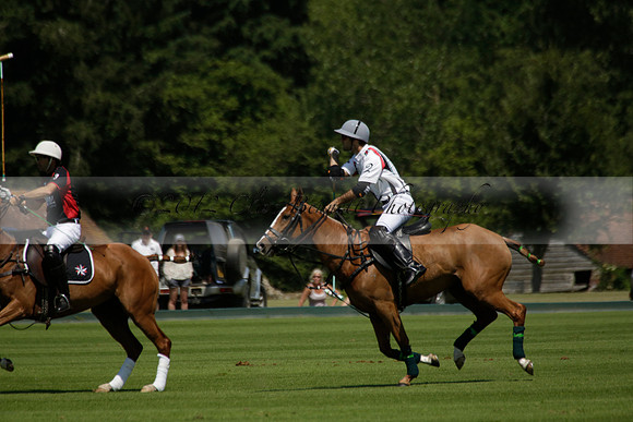 Enigma v Dubai in a Veuve Clicquot Gold Cup Polo Match 2013.07.08