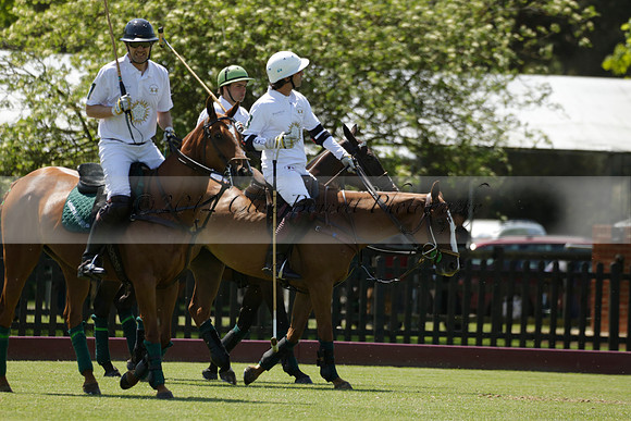 Black Bears v Salkeld in a Cartier Queens Cup polo match 2013.06.05
