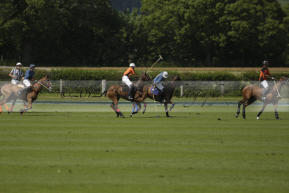 Four Quarters Orange v Montana in a Cicero Cup Polo match 2013.06.06