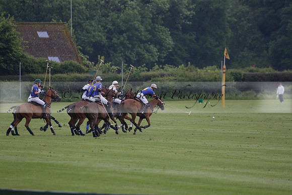 Burningfold v Combe Place in a June 4 Goal Cup polo match 2013.06.11