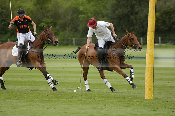 Poulton v Four Quarters Black in a Jaeger Le Coultre Dollar Cup Polo match 2013.05.22