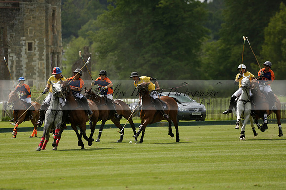 Las Estrellas v Four Quarters Blue in the final of the Jubilee Cup Polo match 2013.06.02