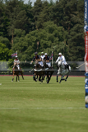 Black Bears v Salkeld in a Cartier Queens Cup polo match 2013.06.05