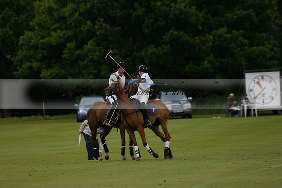 Burningfold v Combe Place in a June 4 Goal Cup polo match 2013.06.11