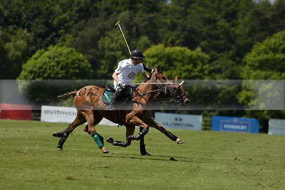 Black Bears v Salkeld in a Cartier Queens Cup polo match 2013.06.05