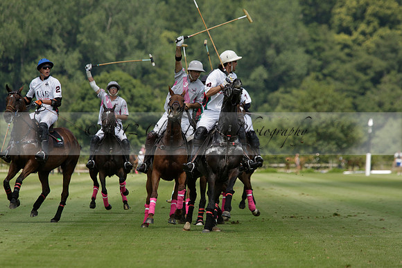 Talandracas v UAE Polo Team in a Veuve Clicquot Gold Cup Polo Match 2013.07.13