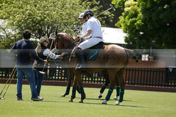 Black Bears v Salkeld in a Cartier Queens Cup polo match 2013.06.05