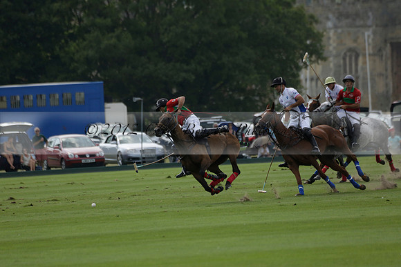 El Remanso v Sumaya in a Veuve Clicquot Gold Cup Polo Match 2013.07.13