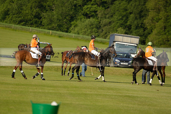Shoreline v Cowdray Vikings in a Easebourne Cup Semi-final Polo match 2013.06.07