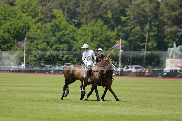 Black Bears v Salkeld in a Cartier Queens Cup polo match 2013.06.05