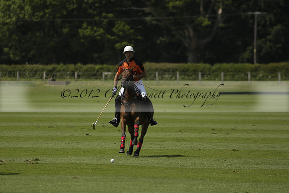 Four Quarters Orange v Montana in a Cicero Cup Polo match 2013.06.06