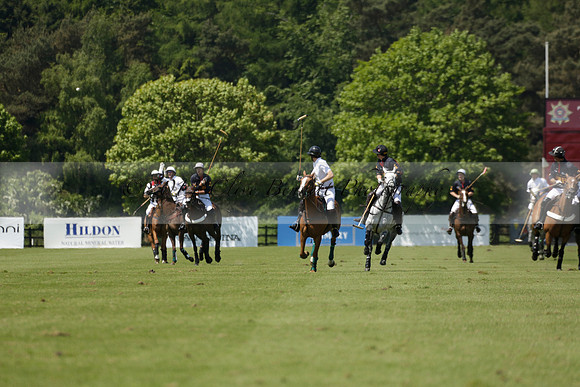 Black Bears v Salkeld in a Cartier Queens Cup polo match 2013.06.05