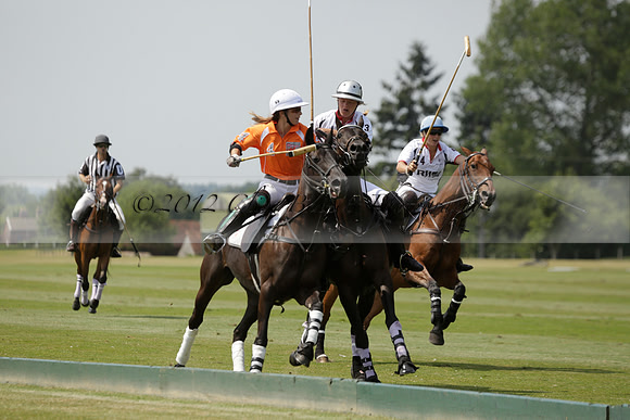 Cowdray Vikings v Enigma in a Bloom British Ladies Open Championship Polo match 2013.07.17
