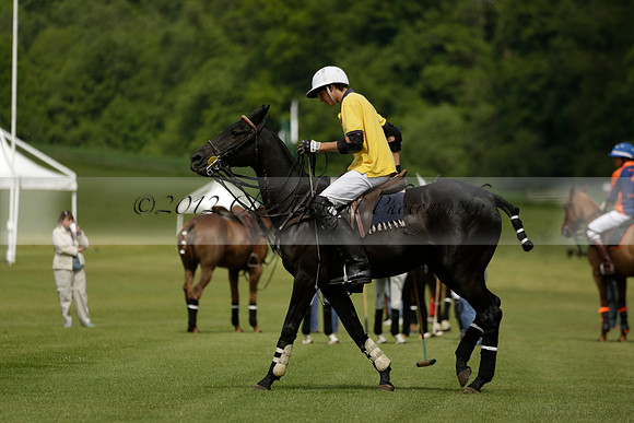 Las Estrellas v Four Quarters Blue in the final of the Jubilee Cup Polo match 2013.06.02