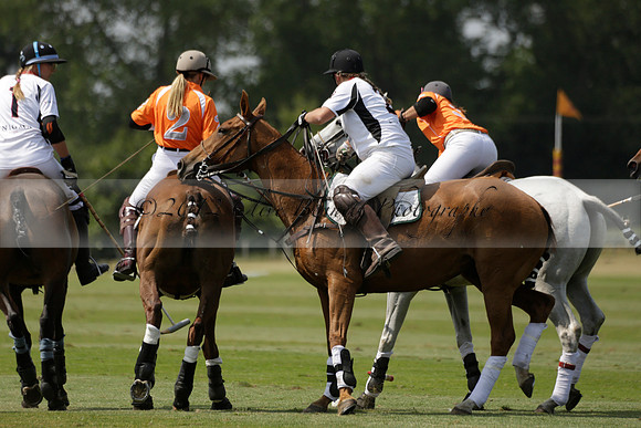 Cowdray Vikings v Enigma in a Bloom British Ladies Open Championship Polo match 2013.07.17