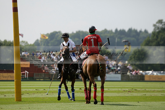 El Remanso v Sumaya in a Veuve Clicquot Gold Cup Polo Match 2013.07.13