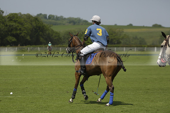 Four Quarters Orange v Montana in a Cicero Cup Polo match 2013.06.06