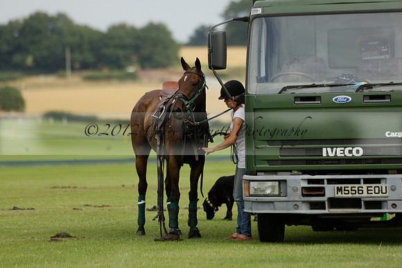 Beau Design v Boscom in an August Rother Cup 4 goal polo match at Cowdray Park Polo Club on Wednesday 07 August 2013