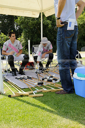 Zacara v Talandracas in a Veuve Clicquot Gold Cup Polo Match 2013.07.18