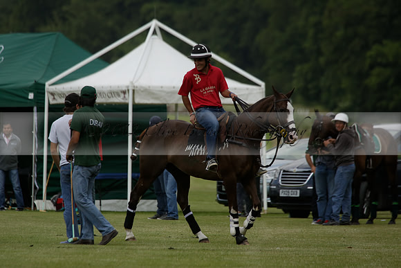 Dubai v La Bamba de Areco in a Veuve Clicquot Gold Cup Polo Match 2013.07.04