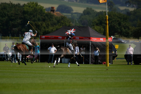 Enigma v Dubai in a Veuve Clicquot Gold Cup Polo Match 2013.07.08