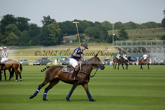 Zacara v Les Lions in a Veuve Clicquot Gold Cup Polo Match 2013.07.06