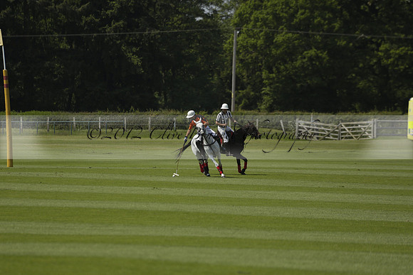 Four Quarters Orange v Montana in a Cicero Cup Polo match 2013.06.06