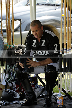 Zacara v Talandracas in a Veuve Clicquot Gold Cup Polo Match 2013.07.18