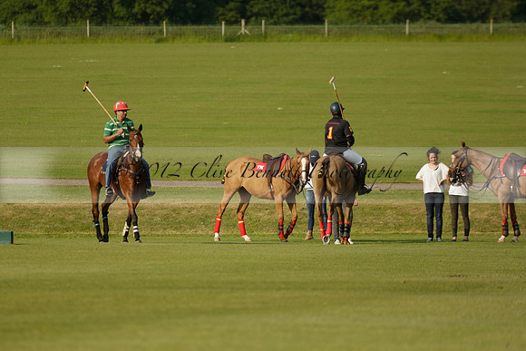 Shoreline v Cowdray Vikings in a Easebourne Cup Semi-final Polo match 2013.06.07