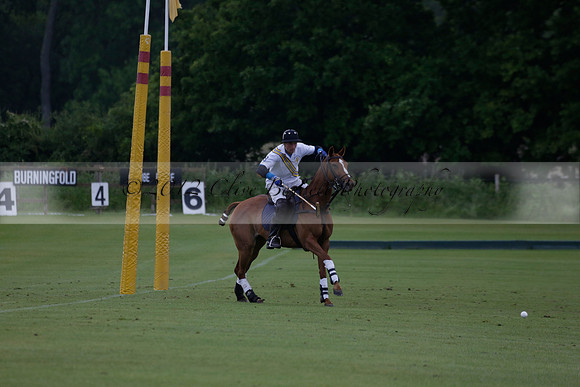 Burningfold v Combe Place in a June 4 Goal Cup polo match 2013.06.11