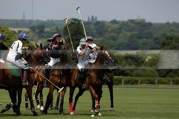Silver Fox v Wintershall in a July 4 Goal Polo match 2013.07.17