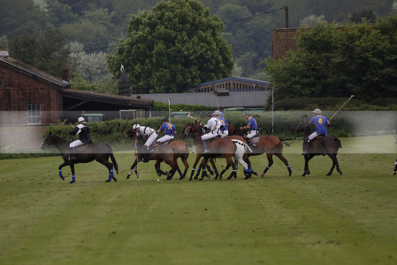 Burningfold v Combe Place in a June 4 Goal Cup polo match 2013.06.11