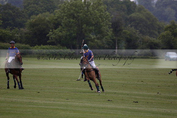 Burningfold v Combe Place in a June 4 Goal Cup polo match 2013.06.11