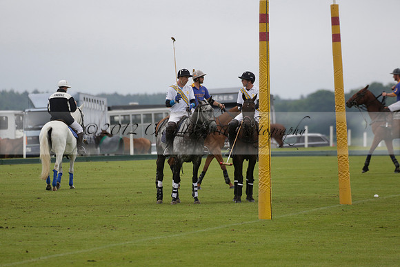 Burningfold v Combe Place in a June 4 Goal Cup polo match 2013.06.11