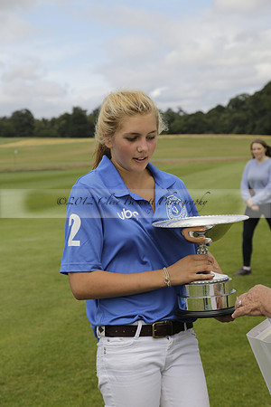 The Colts Cup presentation at Cowdray Park Polo Club on Lawns 2 on Thursday 15 August 2013 2013.08.15