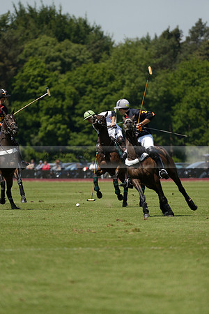Black Bears v Salkeld in a Cartier Queens Cup polo match 2013.06.05