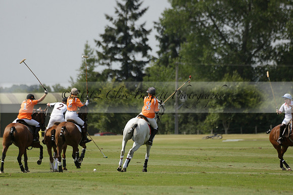 Cowdray Vikings v Enigma in a Bloom British Ladies Open Championship Polo match 2013.07.17