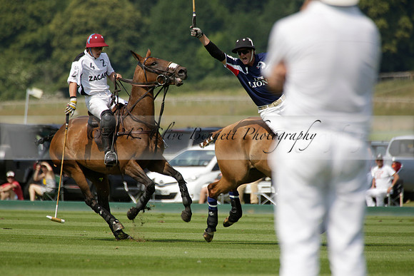Zacara v Les Lions in a Veuve Clicquot Gold Cup Polo Match 2013.07.06