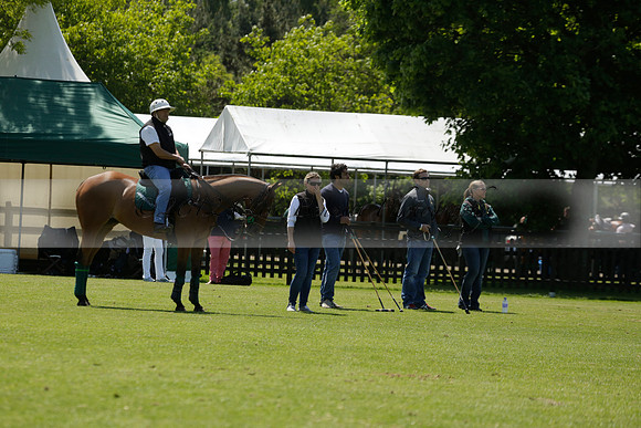 Black Bears v Salkeld in a Cartier Queens Cup polo match 2013.06.05