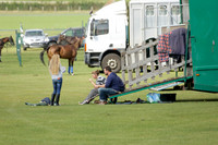 La Tremenda (mauve) v Maiz Dulce (green) in the Brecknock Cup  final polo match. Played at Cowdray Park Polo Club on Sunday 25 August 2013 on Ambersham 1. www.polopictures.co.uk