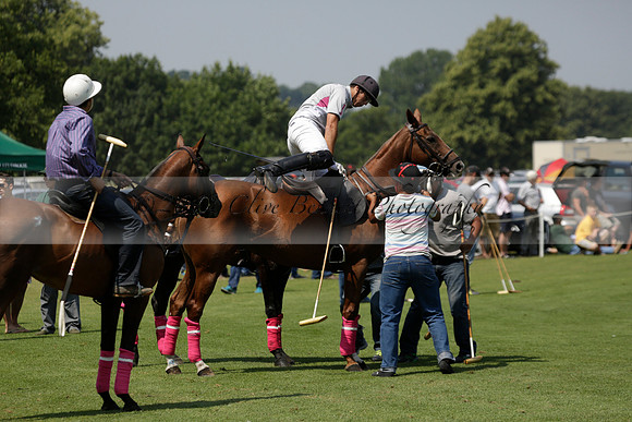 Zacara v Talandracas in a Veuve Clicquot Gold Cup Polo Match 2013.07.18