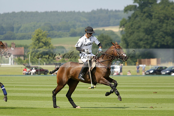 Zacara v Les Lions in a Veuve Clicquot Gold Cup Polo Match 2013.07.06