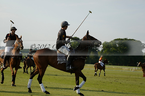 Shoreline v Cowdray Vikings in a Easebourne Cup Semi-final Polo match 2013.06.07