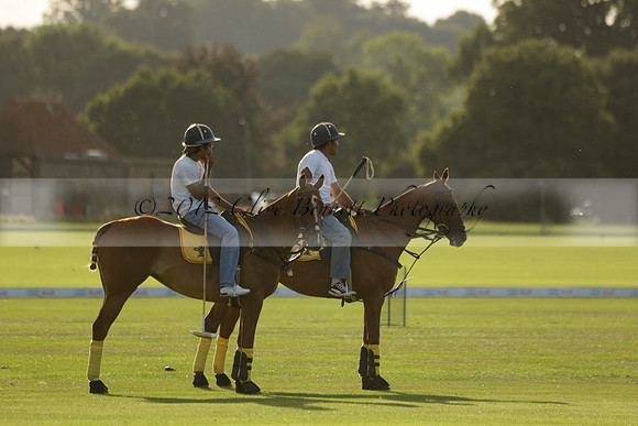 The Junior HPA / Polo Club Gannon 1  polo match and presentations at Cowdray Park Polo Club on Friday 09  August 2013