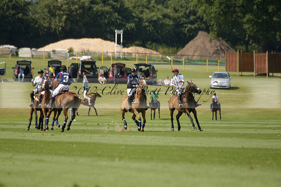 Zacara v Les Lions in a Veuve Clicquot Gold Cup Polo Match 2013.07.06