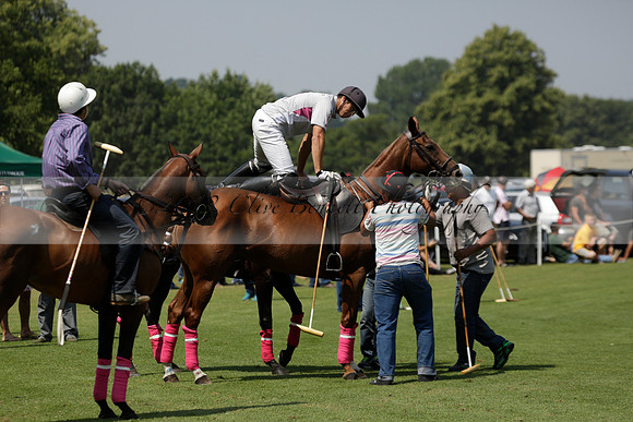 Zacara v Talandracas in a Veuve Clicquot Gold Cup Polo Match 2013.07.18