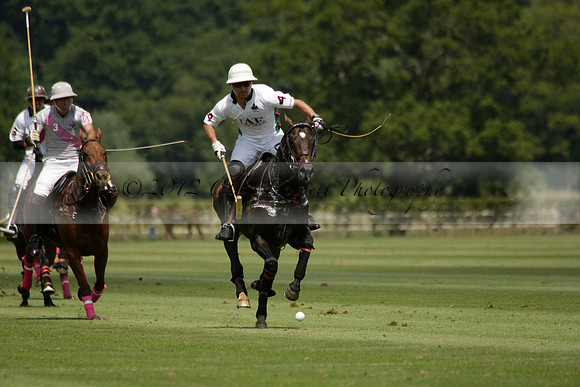 Talandracas v UAE Polo Team in a Veuve Clicquot Gold Cup Polo Match 2013.07.13