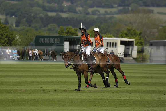 Four Quarters Orange v Montana in a Cicero Cup Polo match 2013.06.06